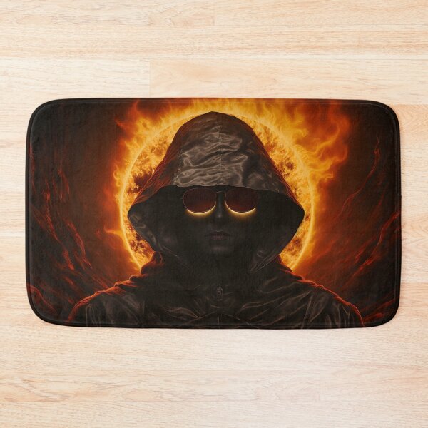 Item preview, Mysterious Woman in Sunglasses Faces the Solar Eclipse designed and sold by soulofalion.