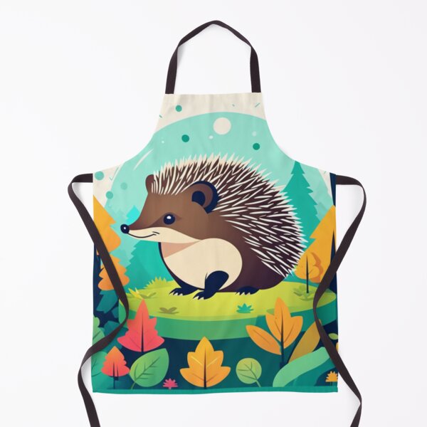 Item preview, hedgehogs in autumn designed and sold by Adam Mak.