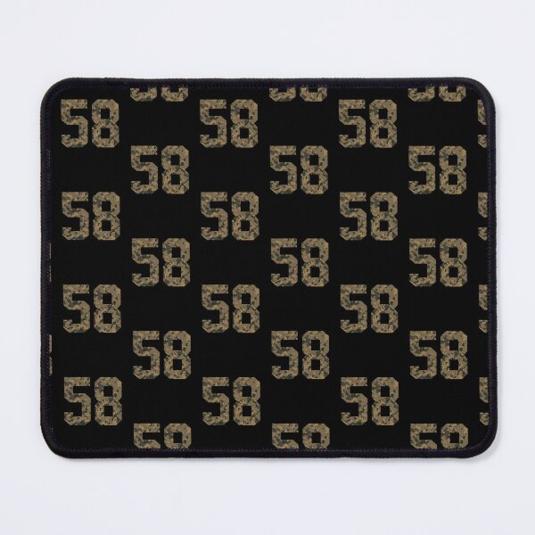 Item preview, Army Camouflage Number 58 - Sports Numbers designed and sold by NECHSTORE.