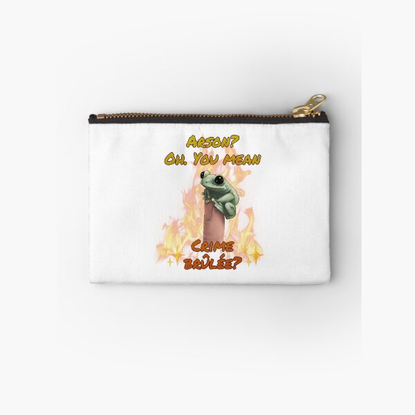 Item preview, Frog meme, arson? designed and sold by TrixianArt.