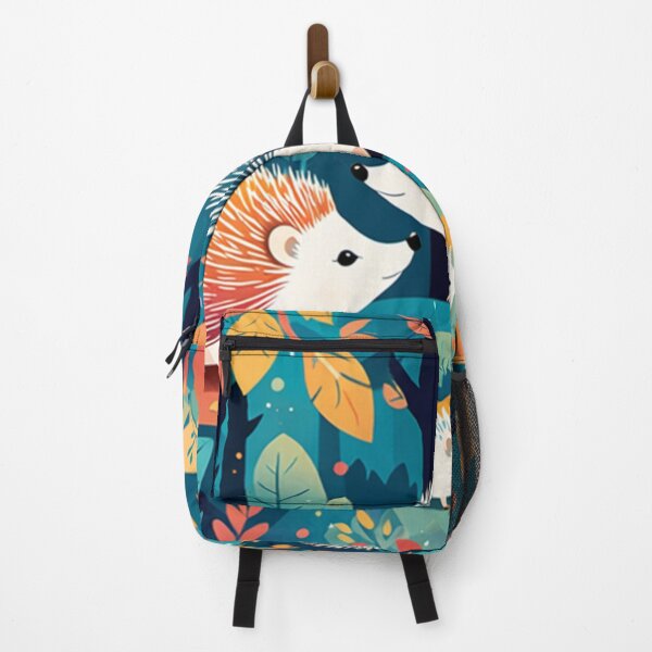 Item preview, hedgehogs in autumn ai paint designed and sold by Adam Mak.