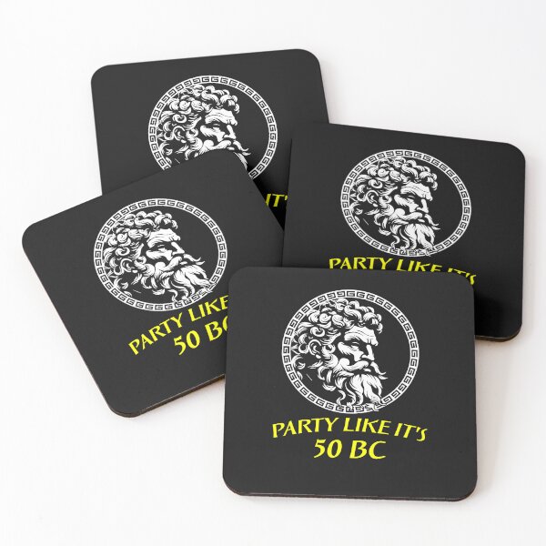 Item preview, Party Like It's 50 BC Funny Saturn Quote designed and sold by SharpThreadZ.