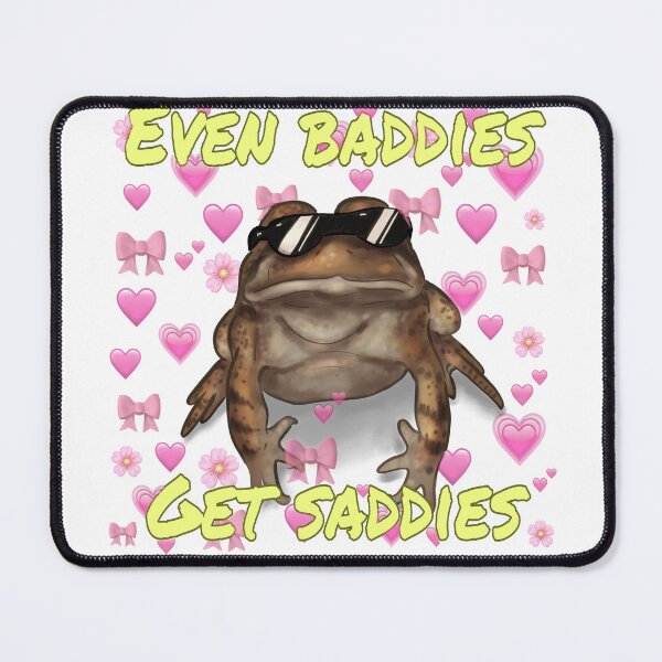 Item preview, Frog meme: even baddies get saddies designed and sold by TrixianArt.