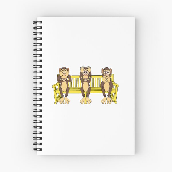 Item preview, Three monkeys on a bench designed and sold by JamesDunican.