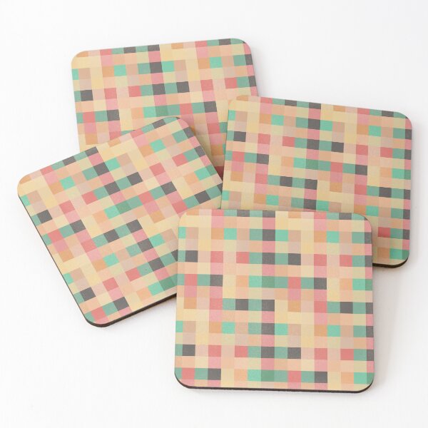 Item preview, Mod Distressed Square Pattern designed and sold by Stephanie McRae.