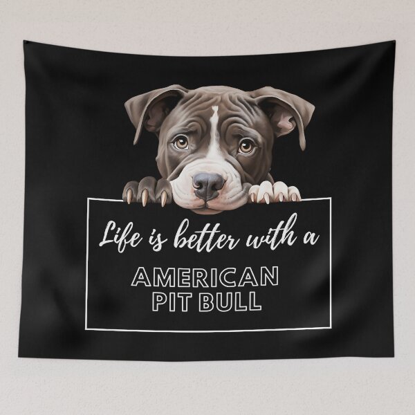 Item preview, American Pit Bull, Pit Bull Lover designed and sold by whiteraven-shop.