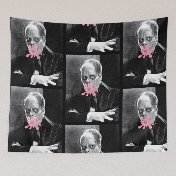 Item preview, The Phantom of the Opera Lon Chaney Pops the Bubble designed and sold by QuidnuncDesigns.