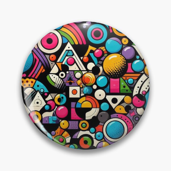 Item preview, Harmony in Geometry: Colorful Nesting Shapes designed and sold by ReplyGirl.