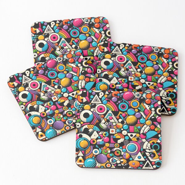 Item preview, Harmony in Geometry: Colorful Nesting Shapes designed and sold by ReplyGirl.
