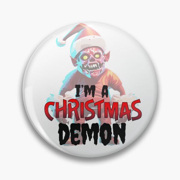 Item preview, I'm A Christmas Demon Cartoon designed and sold by CekDesigns.