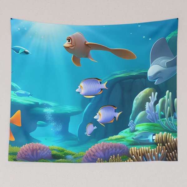 Item preview, Underwater world designed and sold by MajdoArt.