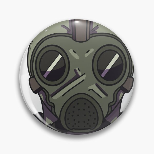 Item preview, Gas Mask Man Head designed and sold by BoredSloth.