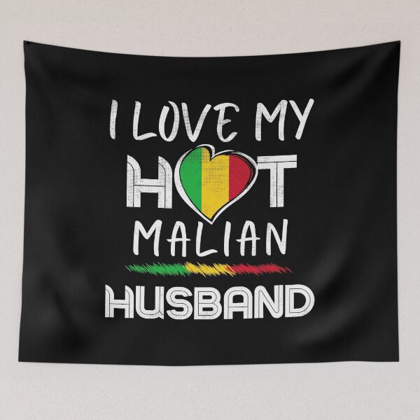 Item preview, I Love My Hot Malian Husband Mali designed and sold by Furahisha.
