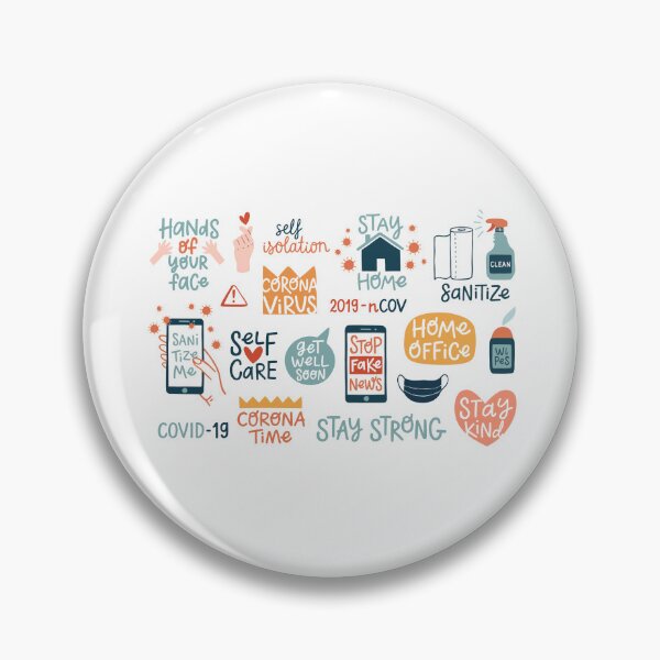 Item preview, Kawaii COVID and Self Care designed and sold by Mary Ladd.