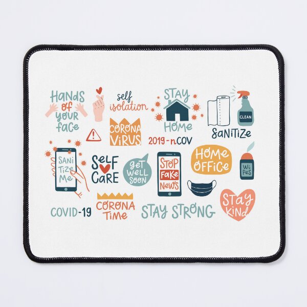 Item preview, Kawaii COVID and Self Care designed and sold by Mary Ladd.