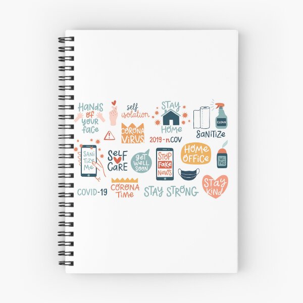 Item preview, Kawaii COVID and Self Care designed and sold by Mary Ladd.
