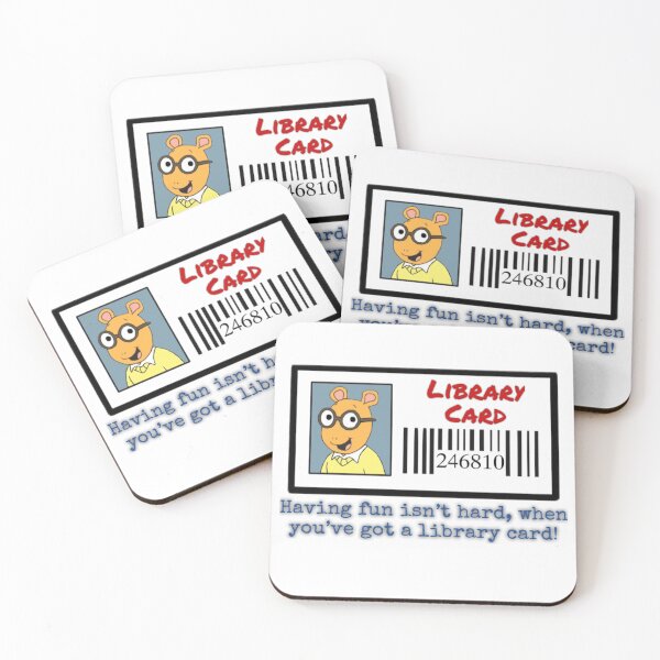 Item preview, Having fun isn’t hard when you’ve got a library card!  designed and sold by MaureenWorldUSA.