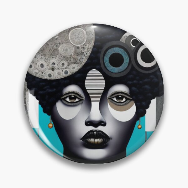 Item preview, Harlem Mama - Afro Centric Collage designed and sold by KrisantoArts.