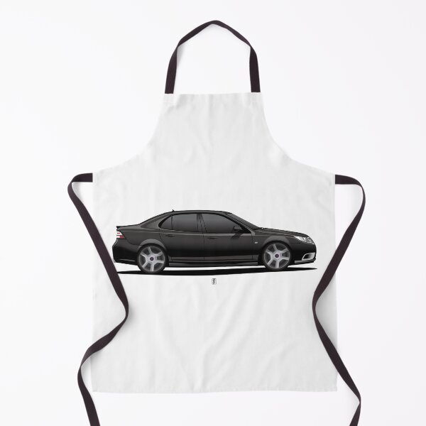 Item preview, Saab Turbo X Aero Illustration Black designed and sold by blackdogshop.