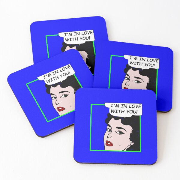 Item preview, I am in love with you! - Old romance comics designed and sold by Alex Starcatcher.