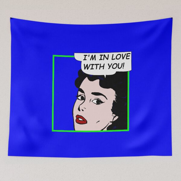Item preview, I am in love with you! - Old romance comics designed and sold by Alex Starcatcher.