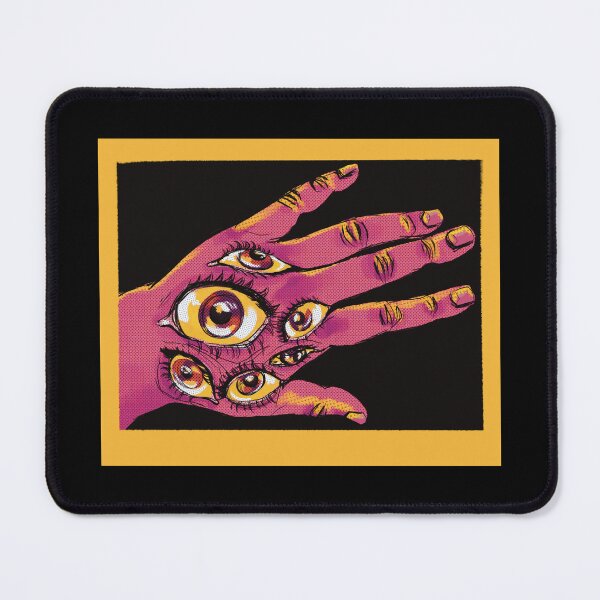 Item preview, Hand eye trippy halftone art weirdcore designed and sold by j-nash-art.