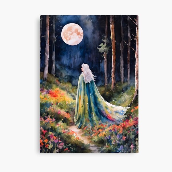 Full Moon Canvas Prints for Sale