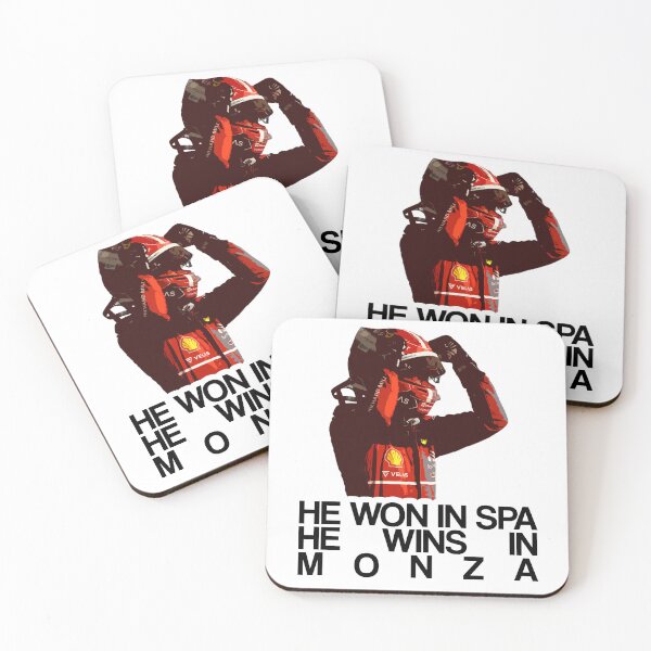 Item preview, Charles Leclerc - He wins in Monza designed and sold by formulafinn.