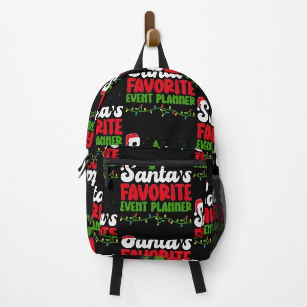 Item preview, Santa's Favorite Event Planner designed and sold by ArtMeetsPizza.