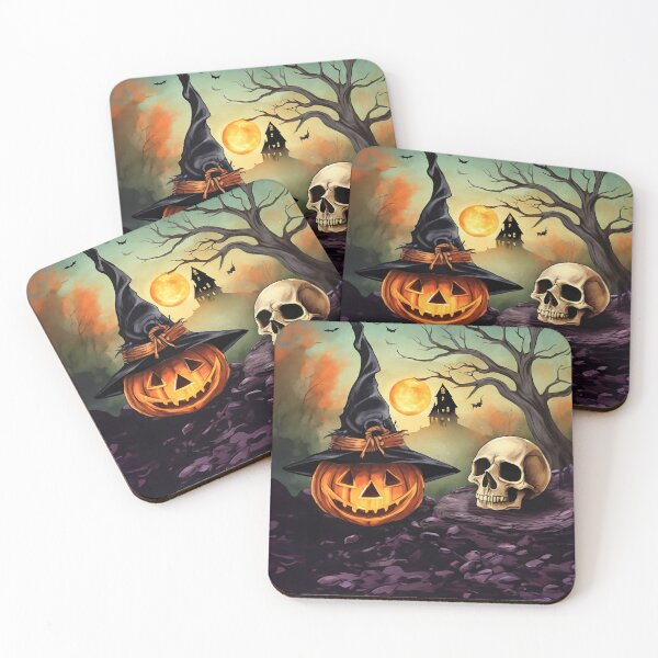 Item preview, Halloween Scene designed and sold by ArtFactoryAI.