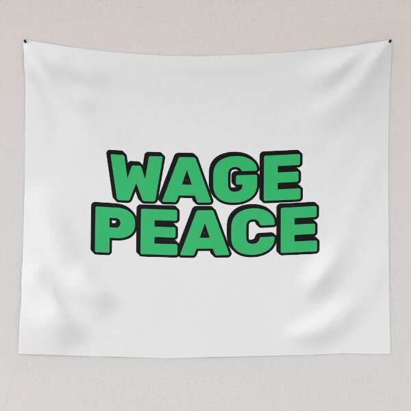 Item preview, Wage Peace - Make Love Not War - Peace Between Israel And Palestine designed and sold by Inspirationmotivation.