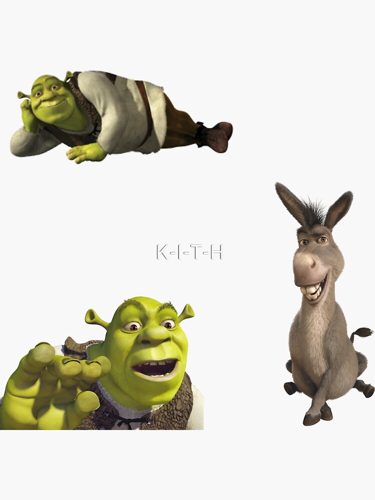  Shrek Meme Sticker Pack Sticker - Sticker Graphic