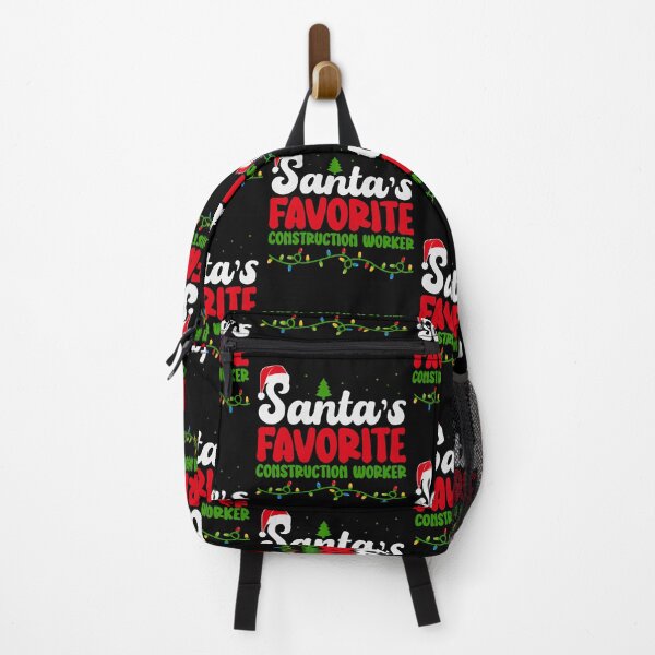 Item preview, Santa's Favorite Construction Worker designed and sold by ArtMeetsPizza.