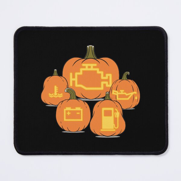 Item preview, Scary Pumpkin Warning Light Halloween designed and sold by Tattoohouse.