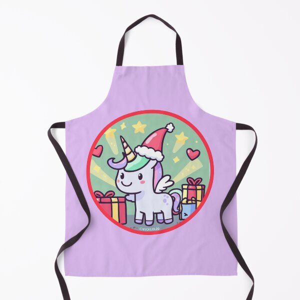 Item preview, Christmas Unicorn Cartoon designed and sold by PickledjoArt.