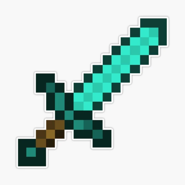 minecraft diamond sword wallpaper