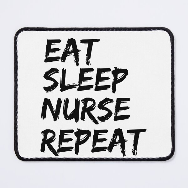 Item preview, FUNNY DREAM FOOD FOR NURSE CUTE NURSING FOOD BLACK DESIGN designed and sold by Alaminee.