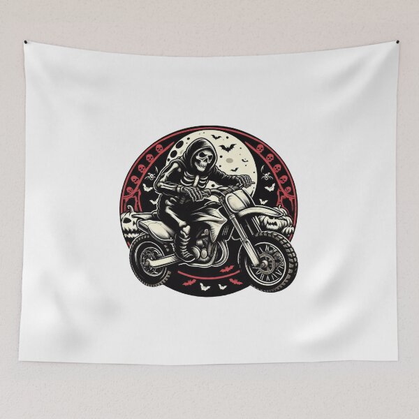 Item preview, Bikelife Skeleton designed and sold by fatbanana.