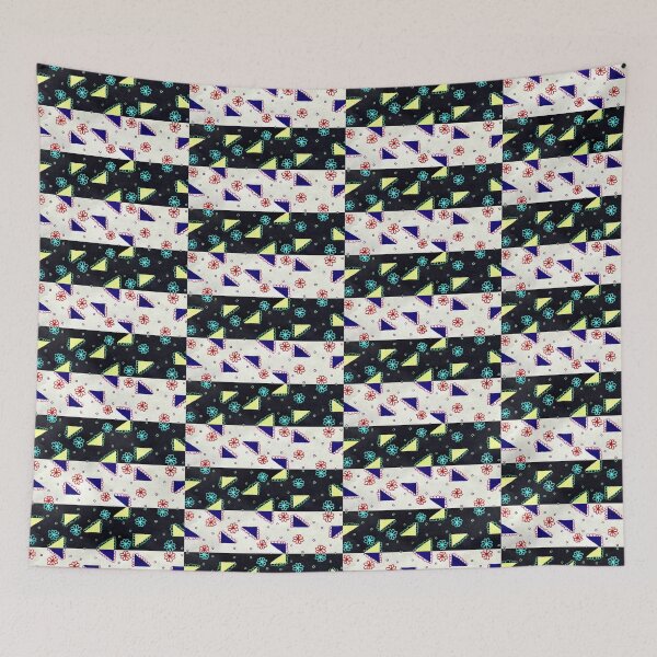 Item preview, 90s inspired black light pattern designed and sold by MailboxJim.