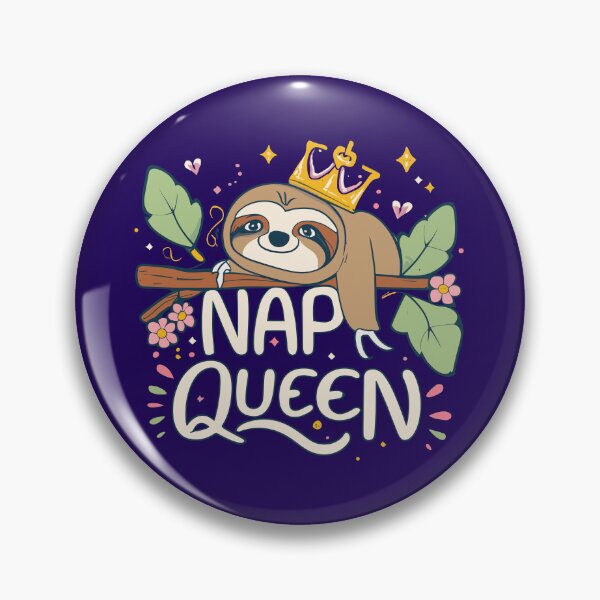 Item preview, Sloth Nap Queen designed and sold by PRINYOS.