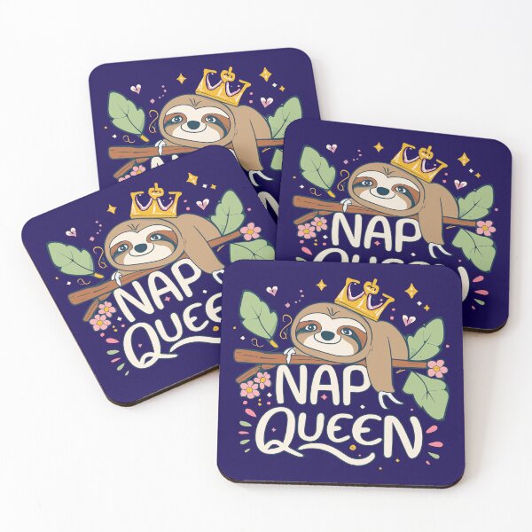 Item preview, Sloth Nap Queen designed and sold by PRINYOS.