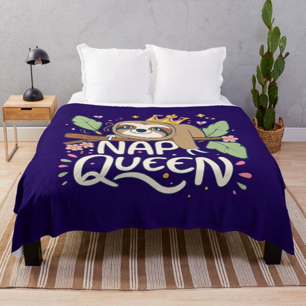Item preview, Sloth Nap Queen designed and sold by PRINYOS.