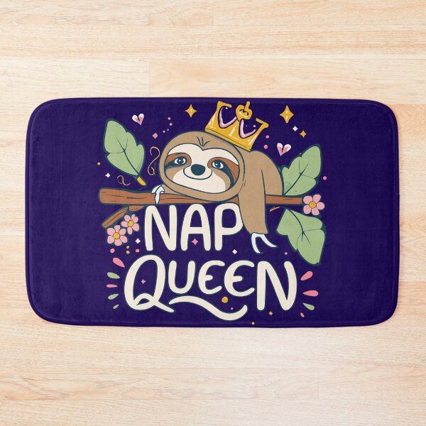Item preview, Sloth Nap Queen designed and sold by PRINYOS.