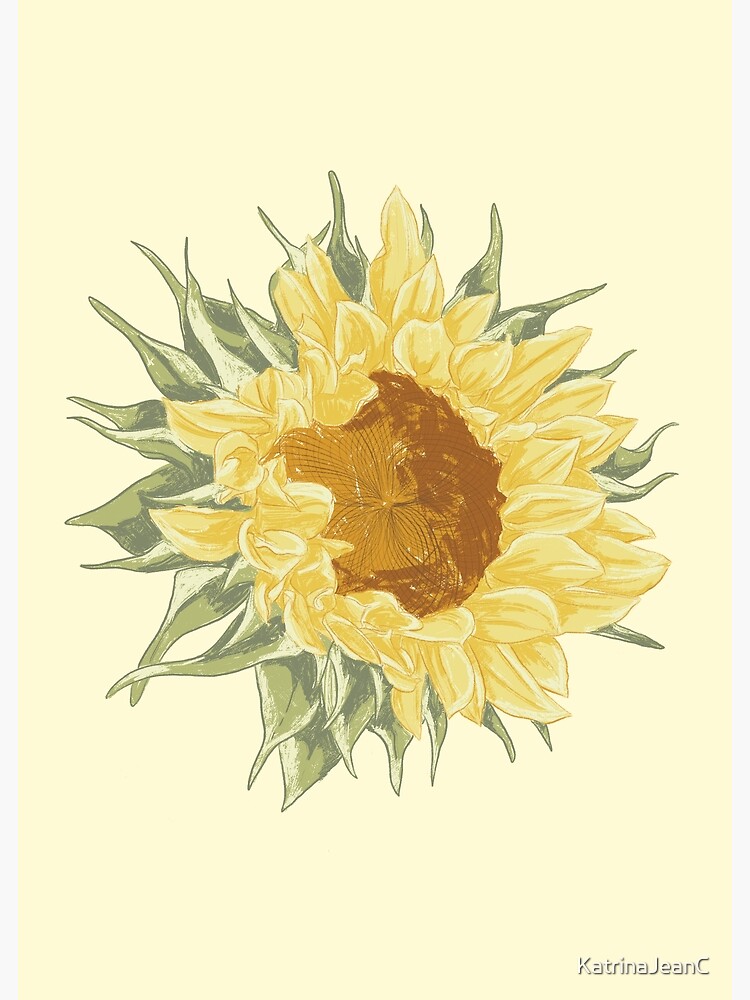 Premium Vector | Sunflower line art vector design