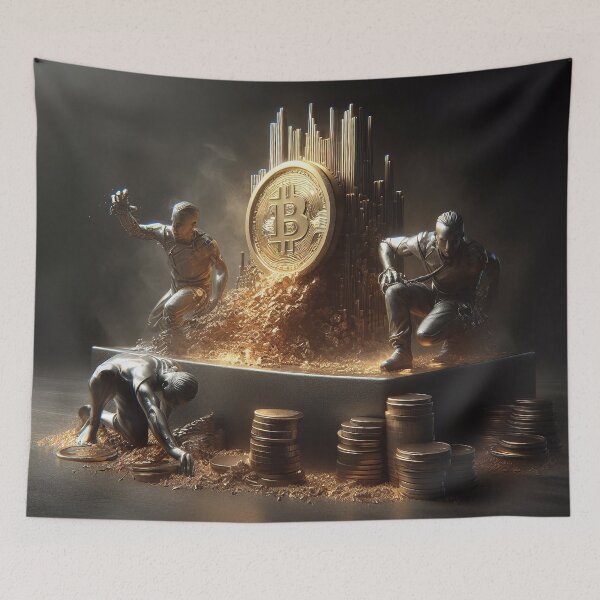 Item preview, Cryptocurrency Gold Rush: The Gold Miners of the Digital Age designed and sold by Girih.