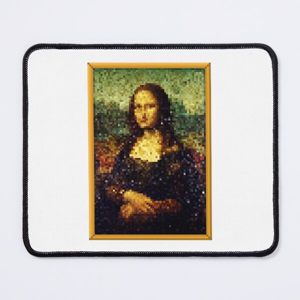 Item preview, Retro Mona Lisa Painting 8 Bit Pixel Art designed and sold by Gabe-and-Co.