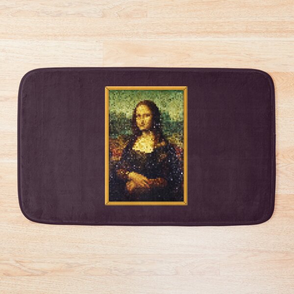 Item preview, Retro Mona Lisa Painting 8 Bit Pixel Art designed and sold by Gabe-and-Co.