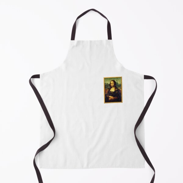 Item preview, Retro Mona Lisa Painting 8 Bit Pixel Art designed and sold by Gabe-and-Co.