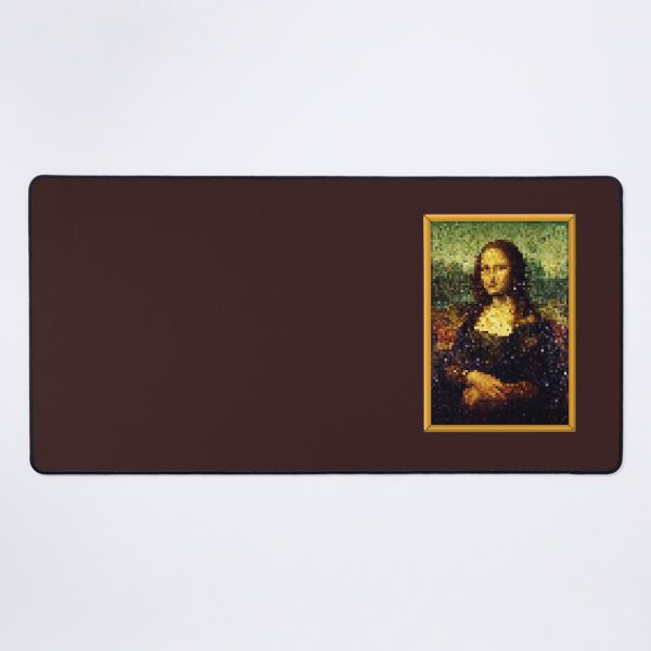 Item preview, Retro Mona Lisa Painting 8 Bit Pixel Art designed and sold by Gabe-and-Co.
