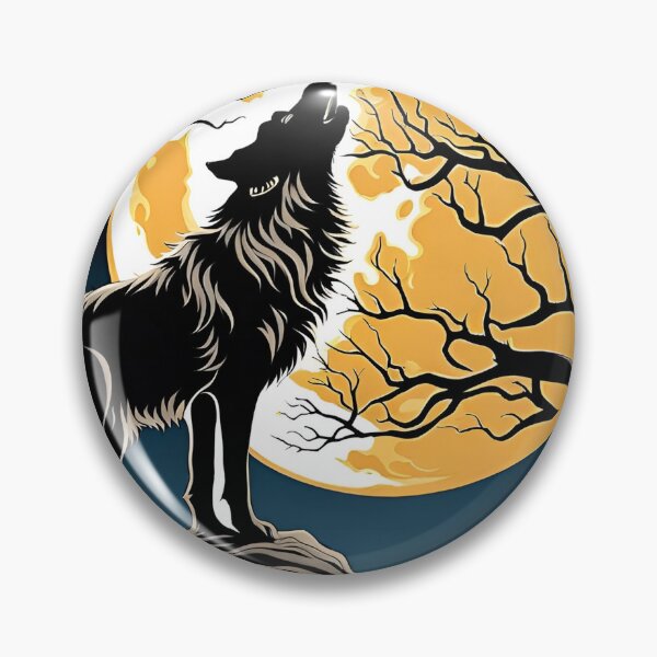 Item preview, Wolf Howling at Moon designed and sold by AuroraSpringer.